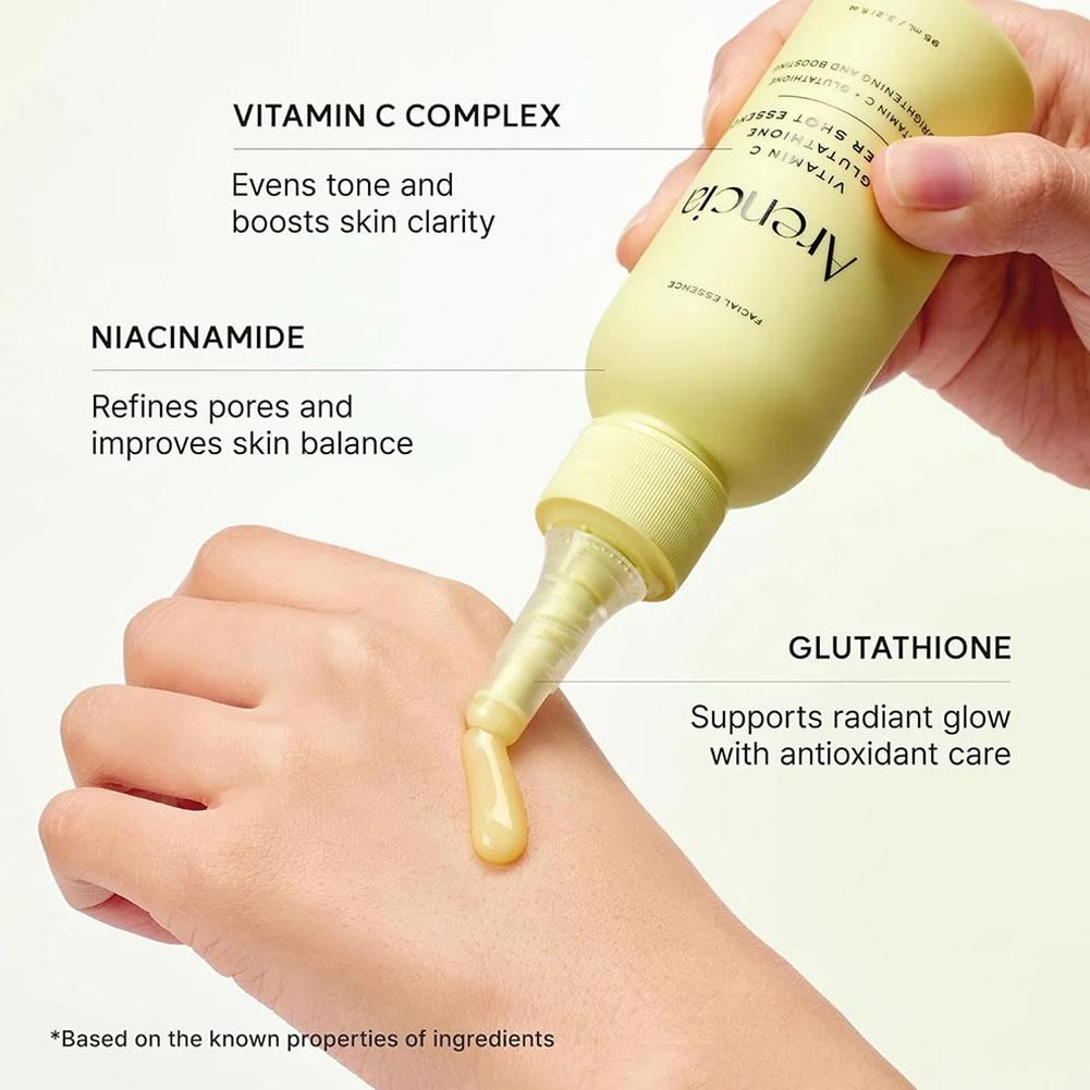 Serum Hidrasi Arencia Glutathi - Niacinamide Pore Shrinking Essence ulasan dan harga