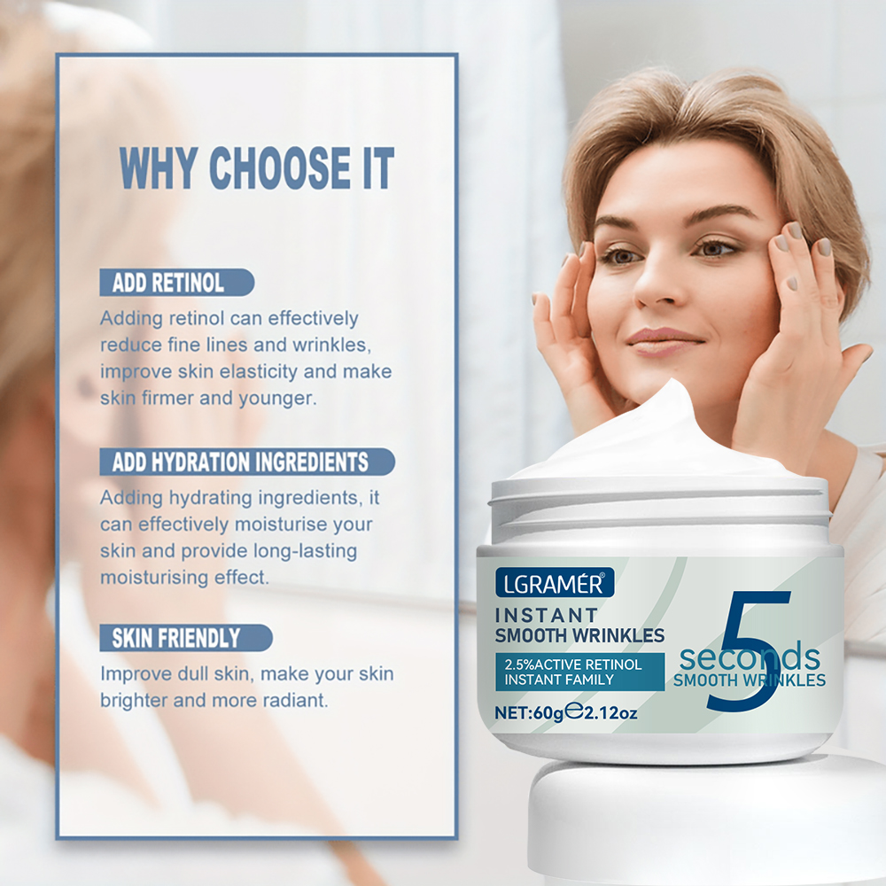 Krim anti-keriput Retinol, 5 d - Retinol Anti Wrinkle Cream ulasan dan harga
