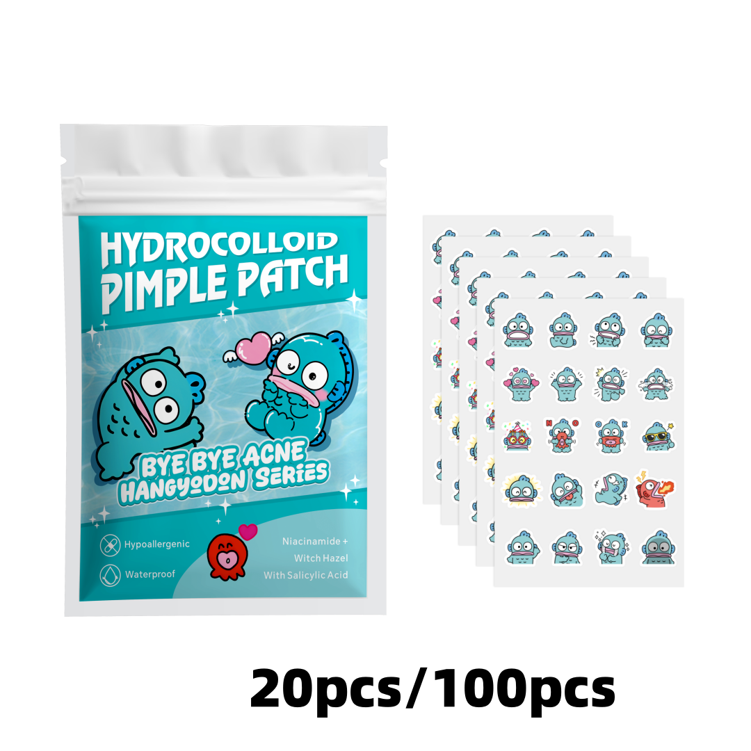 20/100 Buah Patch Jerawat Hell - Hydrocolloid Pimple Patch ulasan dan harga