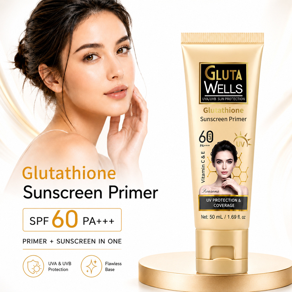 Sunscreen Pemutih Wajah Tahan  - Spf 50 Waterproof Sunscreen ulasan dan harga