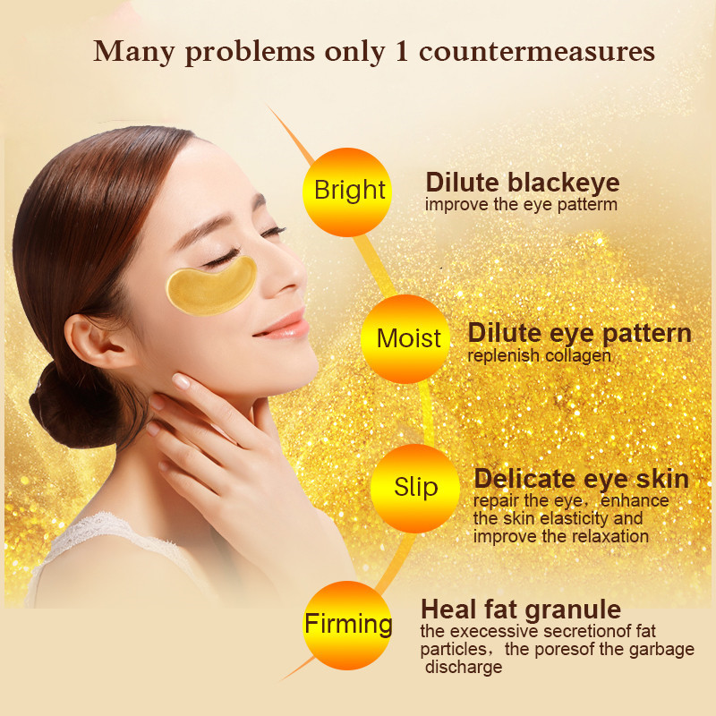 Masker perawatan kulit wajah k - Collagen Under Eye Patches ulasan dan harga