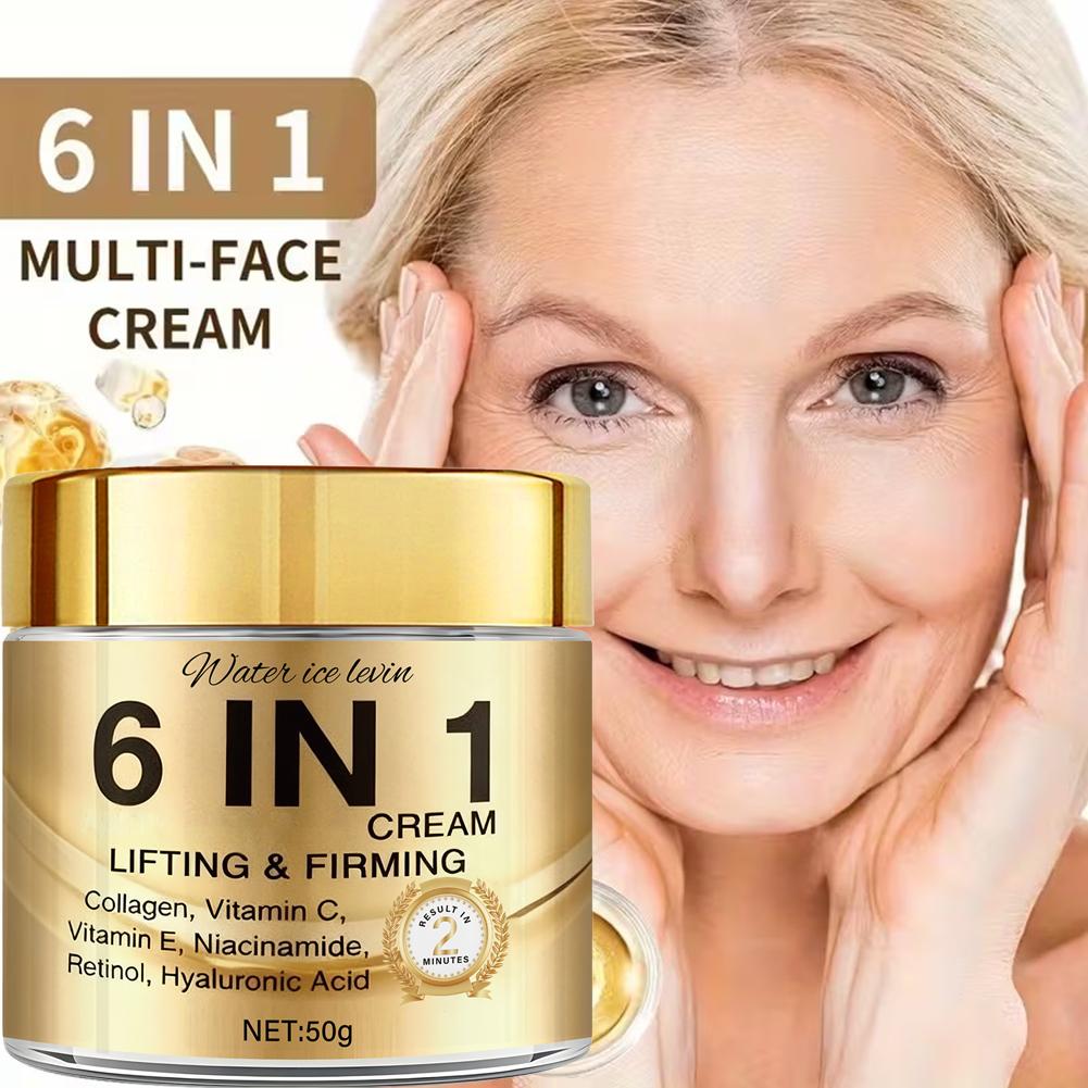 Krim Anti-Kerut 6 in 1 Kolagen - Retinol Anti Wrinkle Cream ulasan dan harga