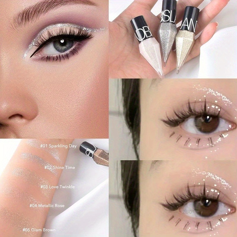 Eyeliner Cair Berlian Glitter  - Waterproof Liquid Eyeliner Pen ulasan dan harga