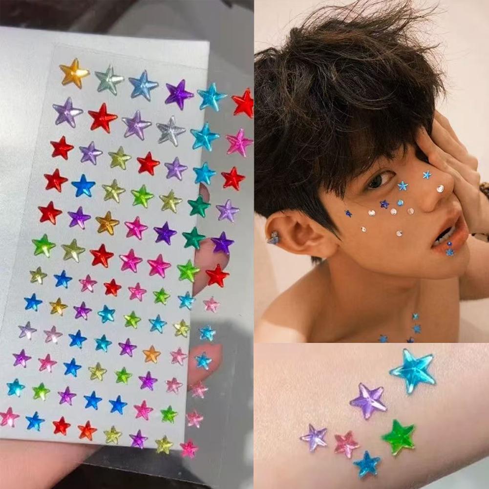 Stiker Permata Kristal Warna-w - Nail Art ulasan dan harga