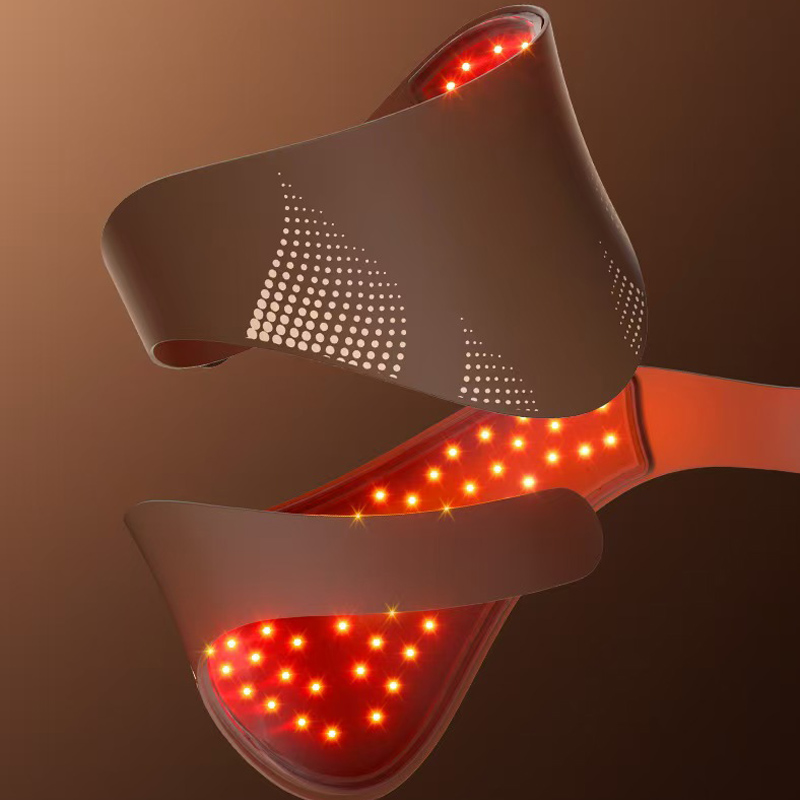 Masker Wajah dan Leher LED 3C  - Led Light Therapy Face Mask ulasan dan harga