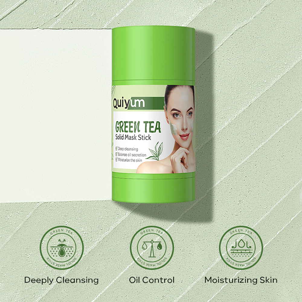 QUIYUM Matcha Green Tea Mud Ma - Green Tea Cleansing Clay Mask ulasan dan harga