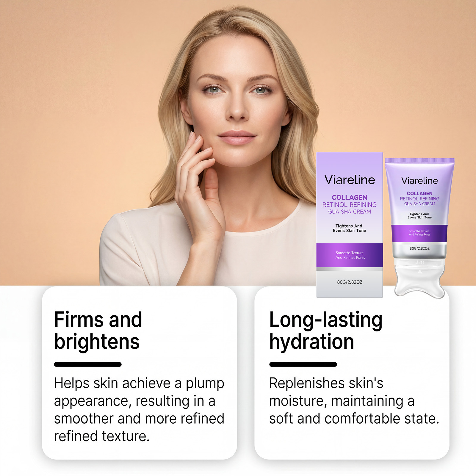 Krim Wajah Pelembab Kolagen Re - Retinol Anti Wrinkle Cream ulasan dan harga