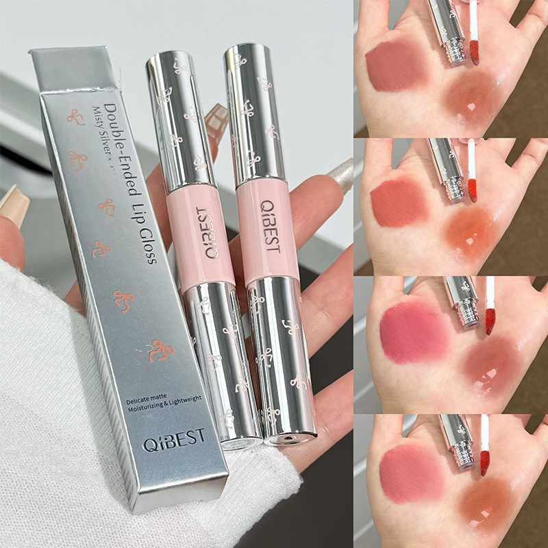 QIBEST Lipstik Cair Matte Velv - Matte Velvet Lip Tint Long Lasting ulasan dan harga