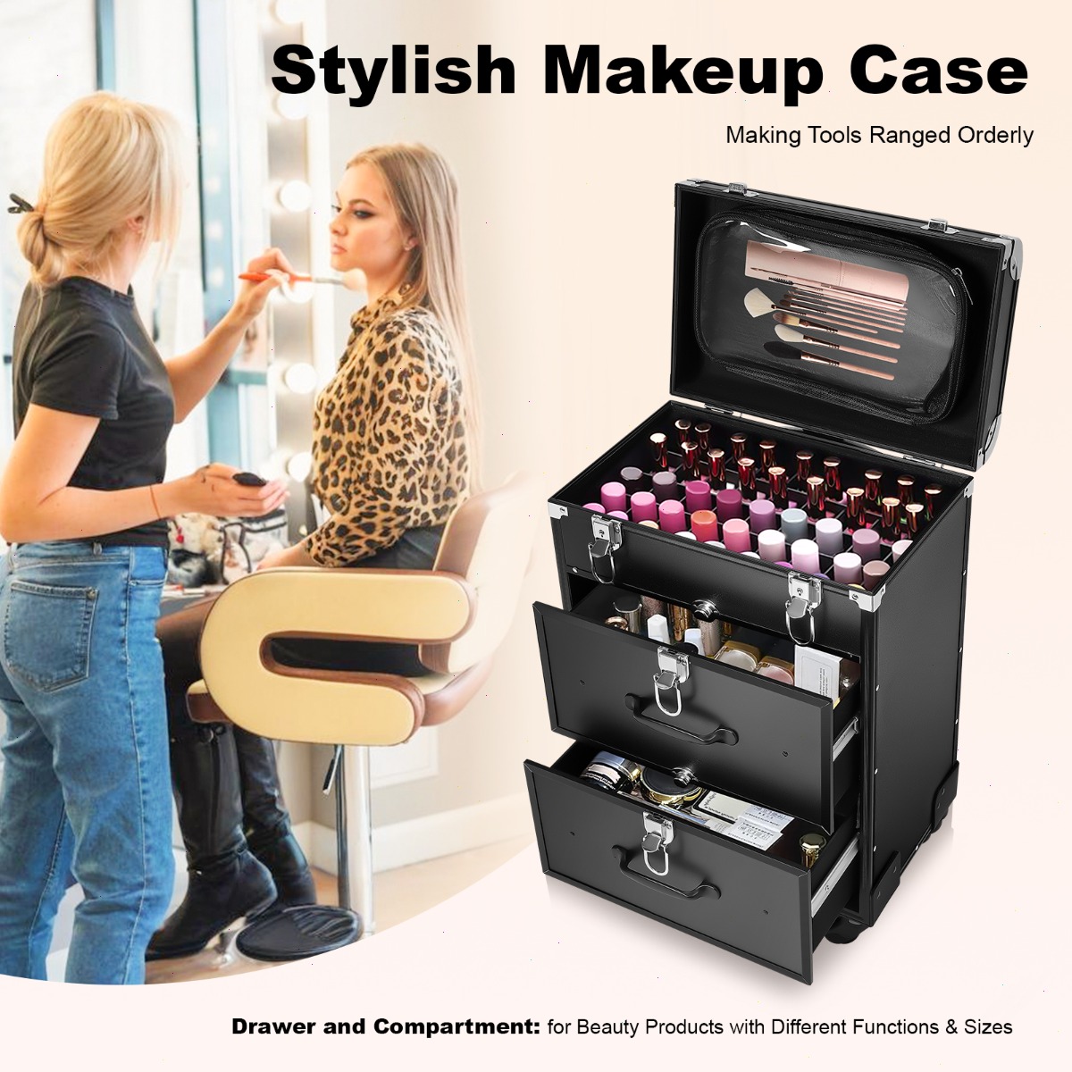 Koper Rias Profesional, Kotak  - Makeup ulasan dan harga