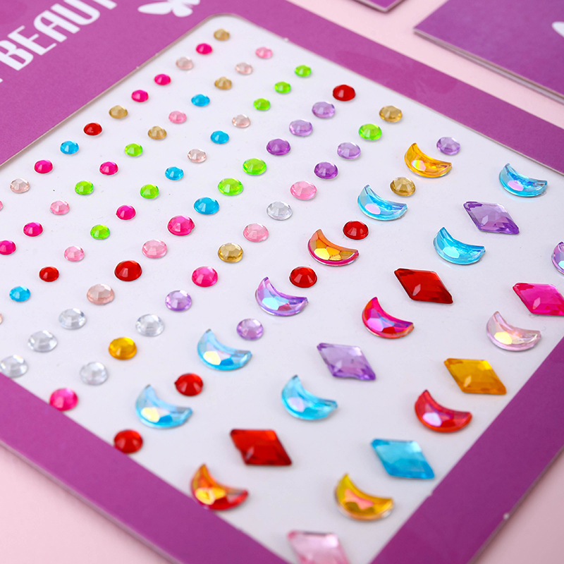 Stiker Permata Wajah Laris Man - Nail Art ulasan dan harga