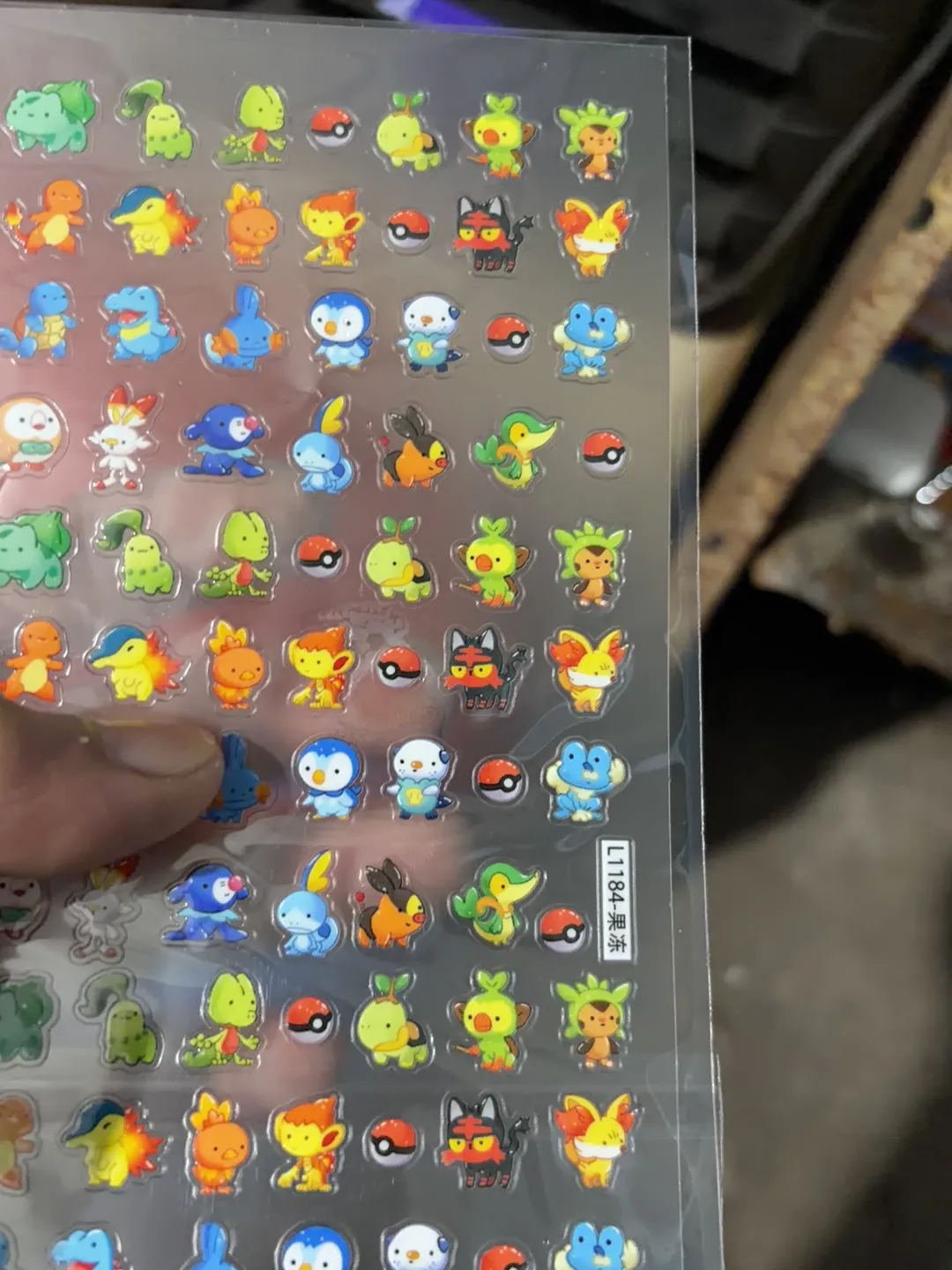 Stiker Kuku Pokémon Charmander - Nail Art ulasan dan harga