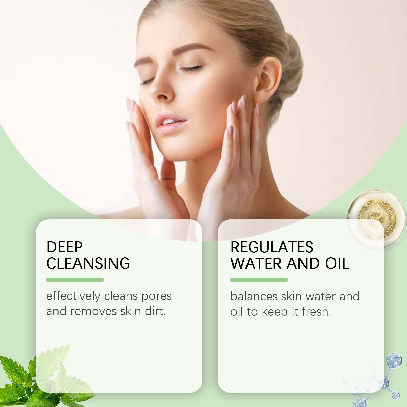 1 ~ 5 Buah Stik Tanah Liat Teh - Green Tea Cleansing Clay Mask ulasan dan harga
