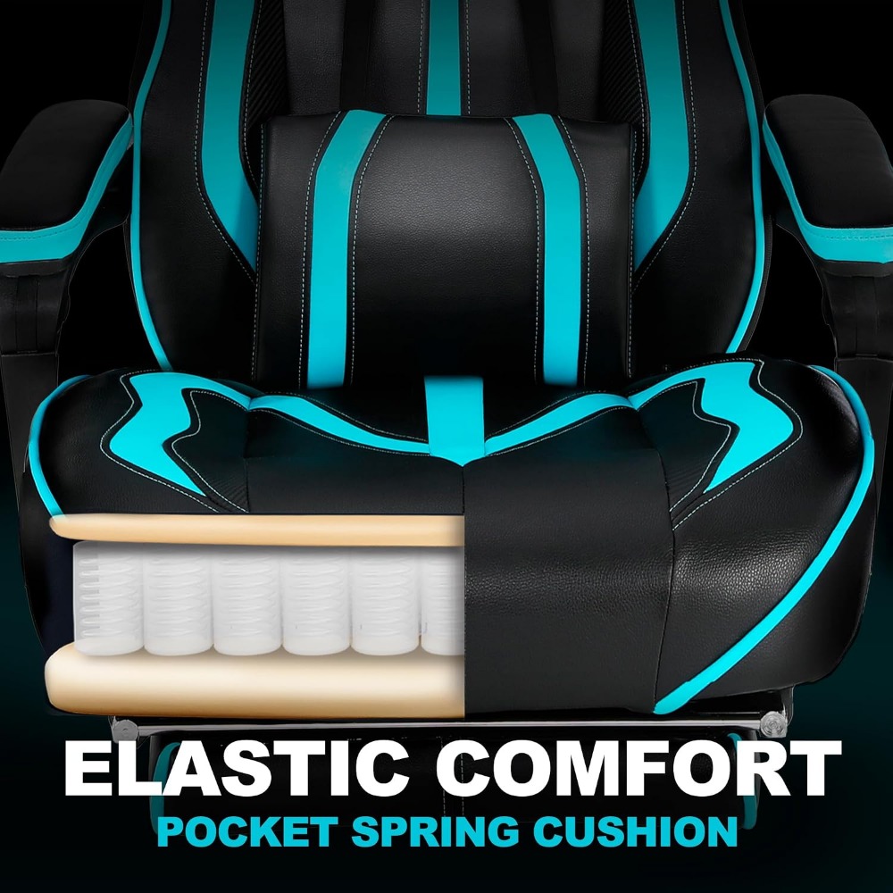 Kursi Gaming Ergonomis dengan  - Massage ulasan dan harga