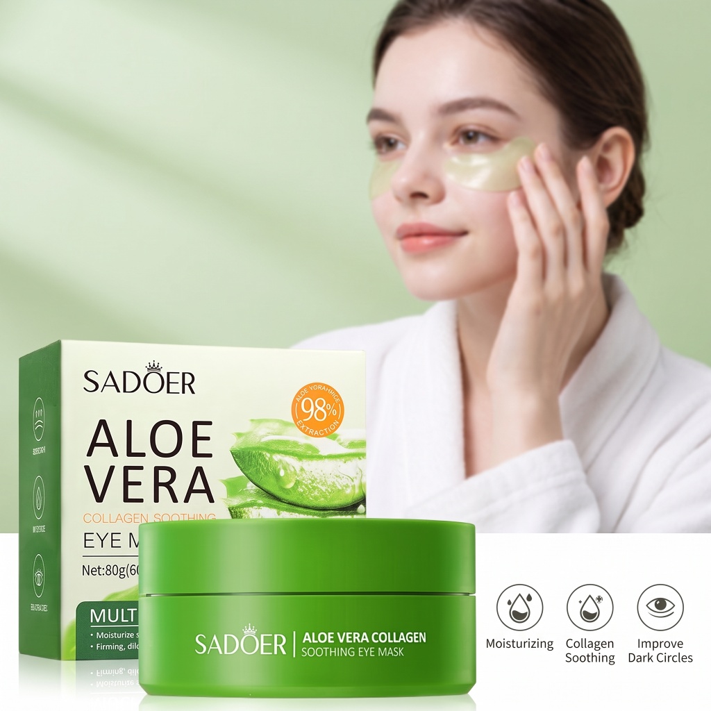 60 Buah Masker Mata Kolagen Li - Collagen Under Eye Patches ulasan dan harga