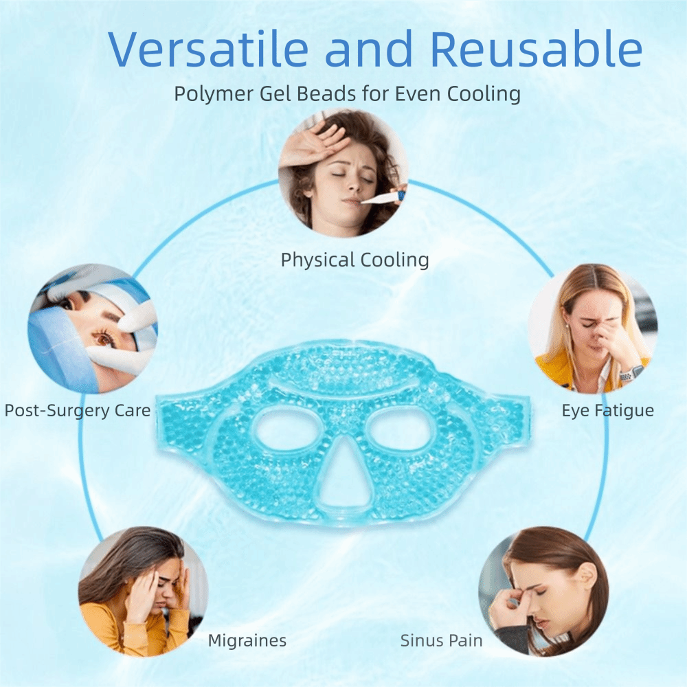 Masker Mata dan Mata Gel Es Ko - Skincare ulasan dan harga